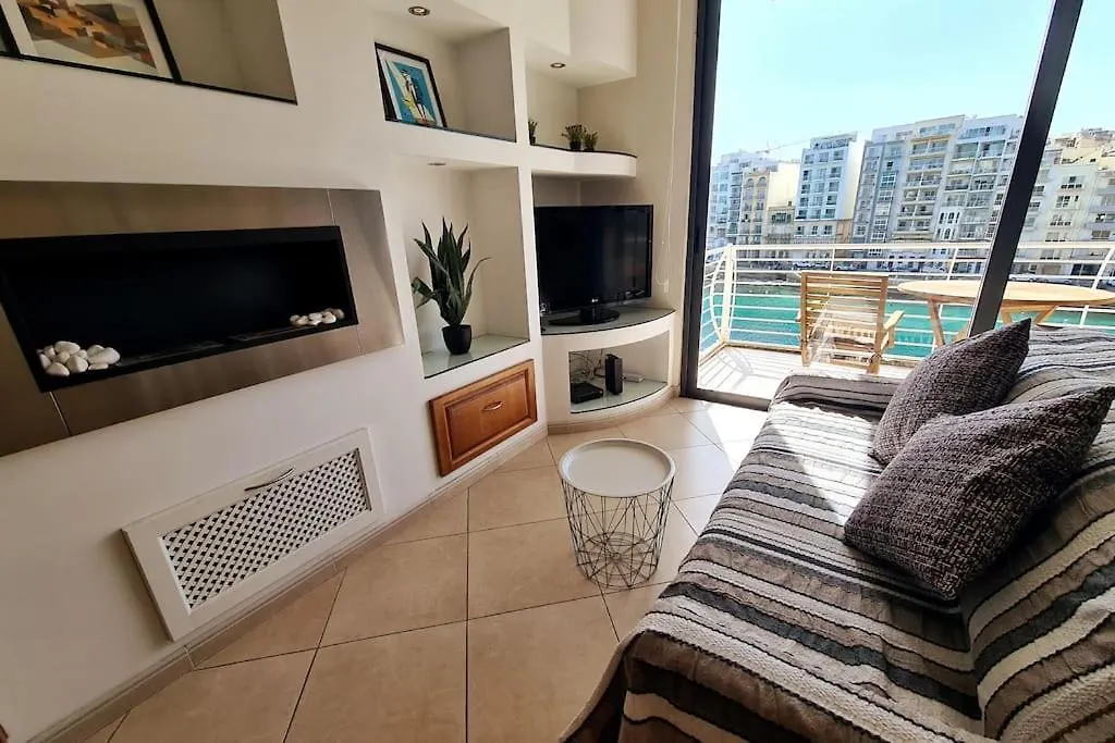 Seaview 2 Bedroom Ap. In Spinola Saint Julian's Apartment